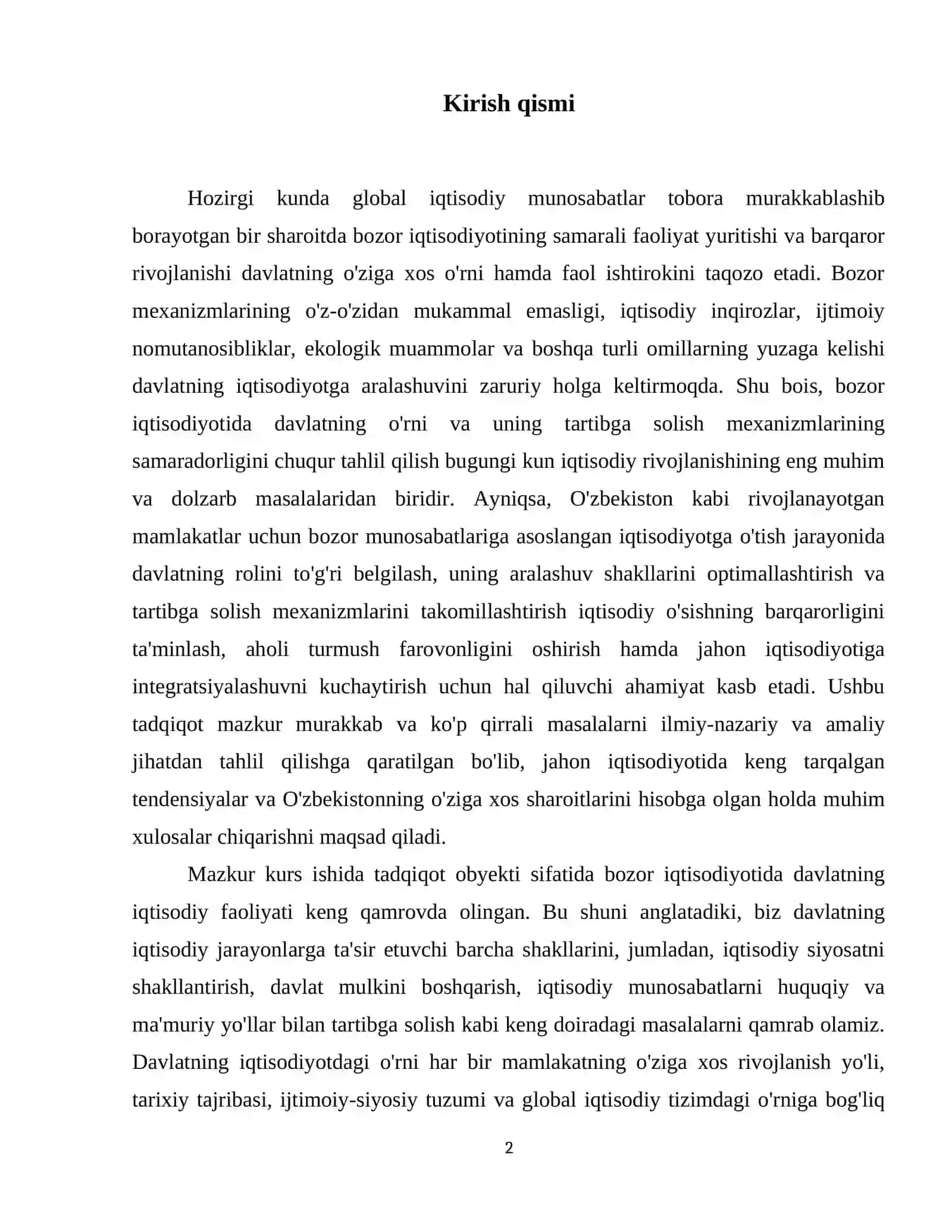 Davlatning bozor iqtisodiyotiga 3