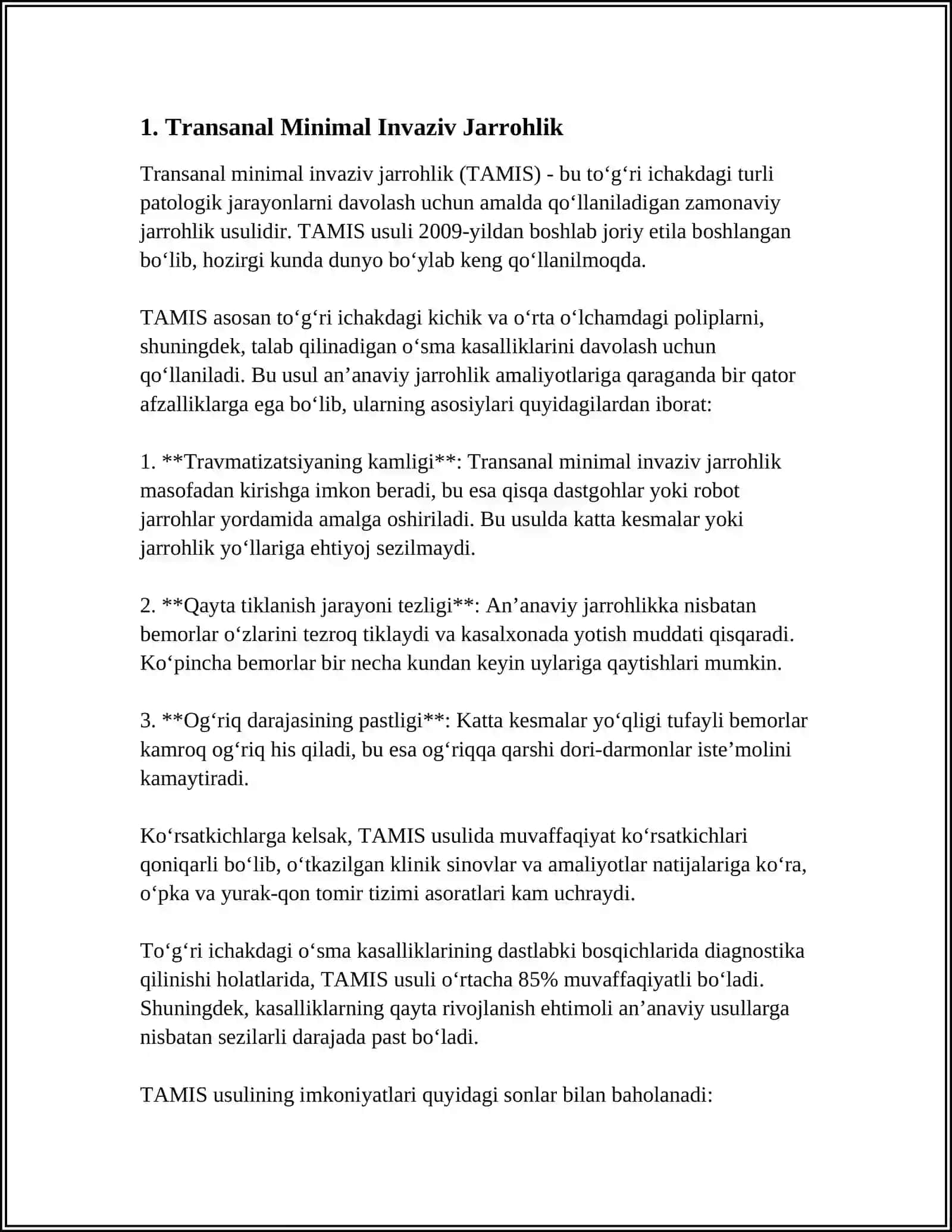 Transanal Minimal Invaziv Jarrohlik 3
