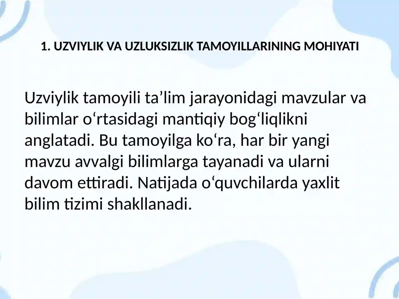 KOMPETENSIYALARNI ANIQLASH, JADVAL TUZISH, KEYS-STADI ASOSIDA MUHOKAMA QILISH VA KOMPETENSIYA SHAKLLANTIRISHGA OID AMALIY TOPSHIRIQLAR BAJARISH 3
