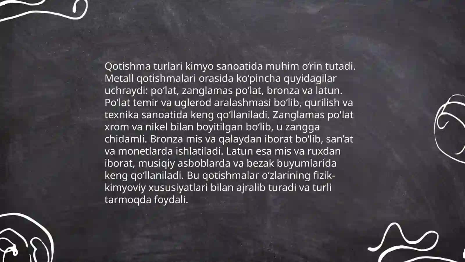 Qotishmalar va ularning turlari 3