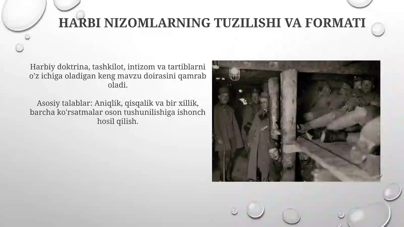 Harbiy Nizomlar 3