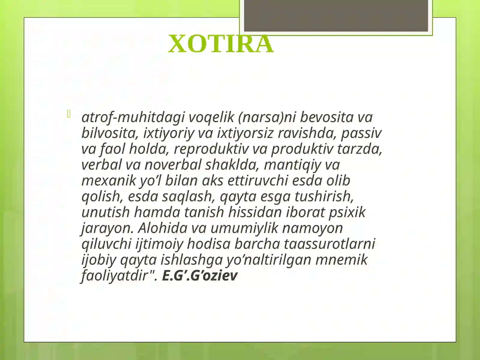 Xotiravauningturlari 3