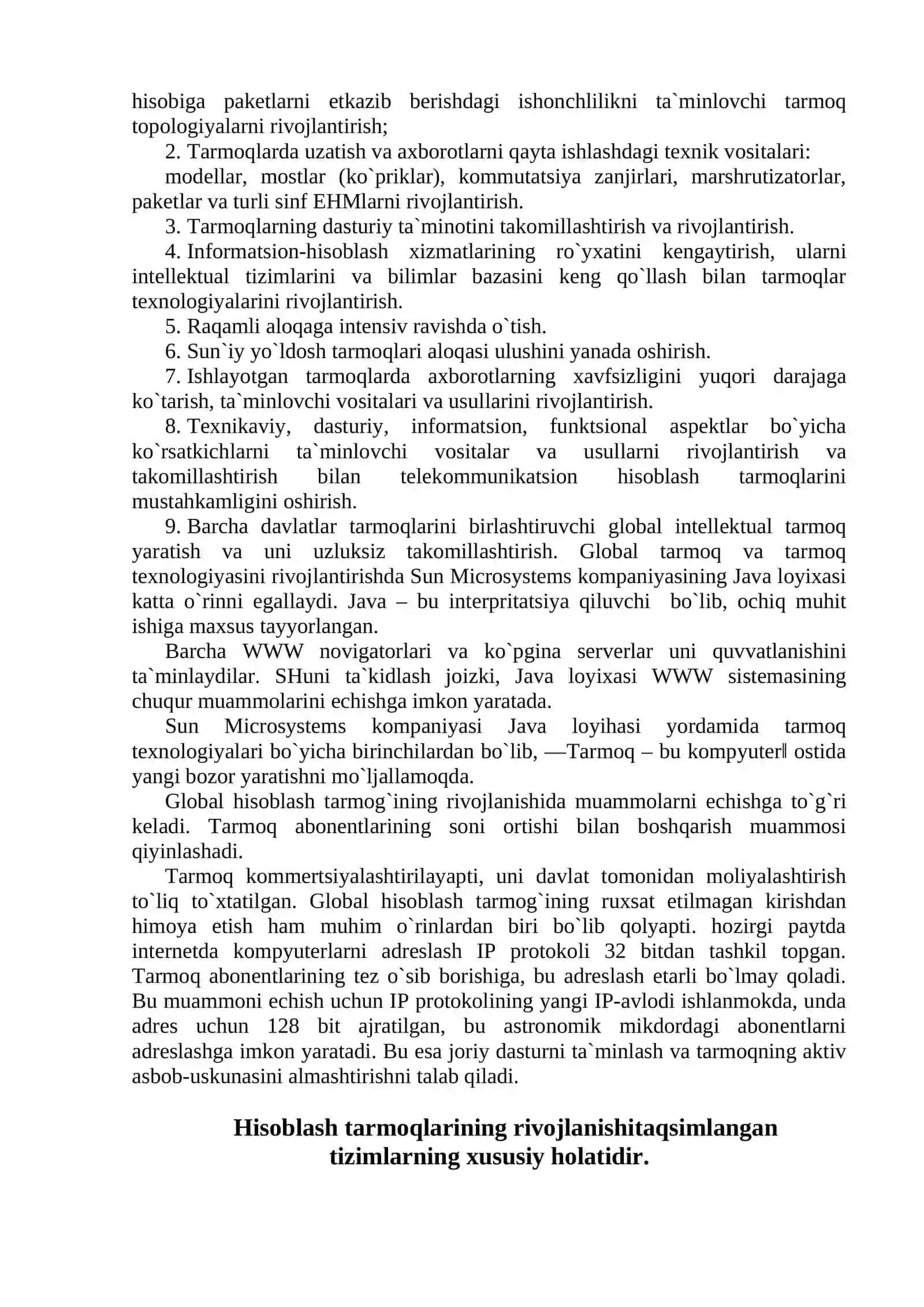 Kompyuter tarmoqlarning asosiy elementlari 3