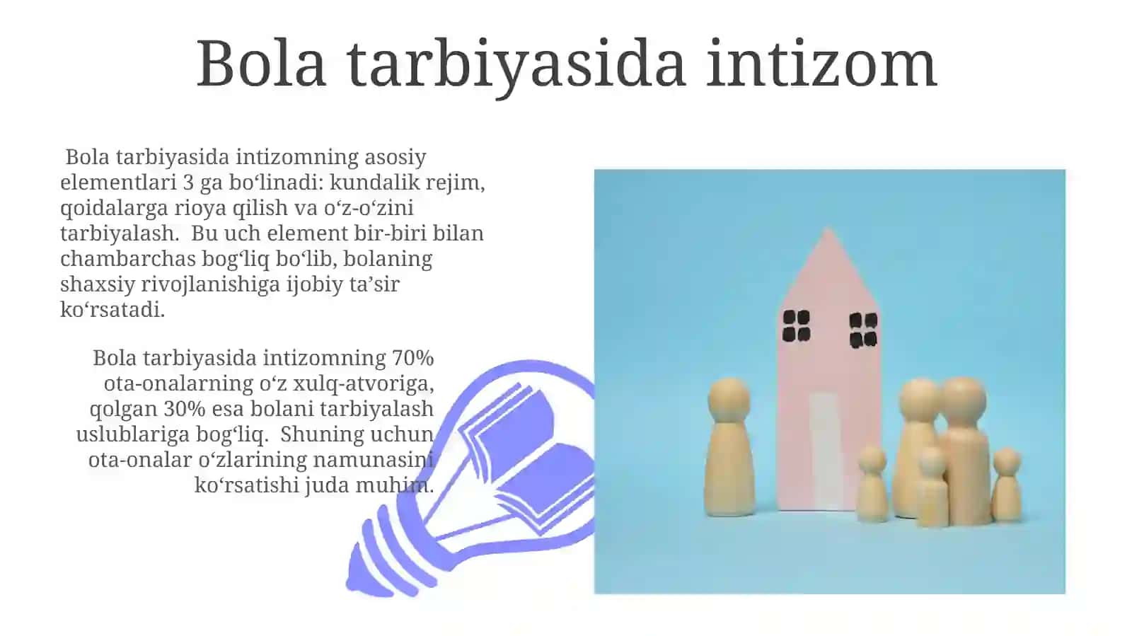 Bola tarbiyasida intizom 3