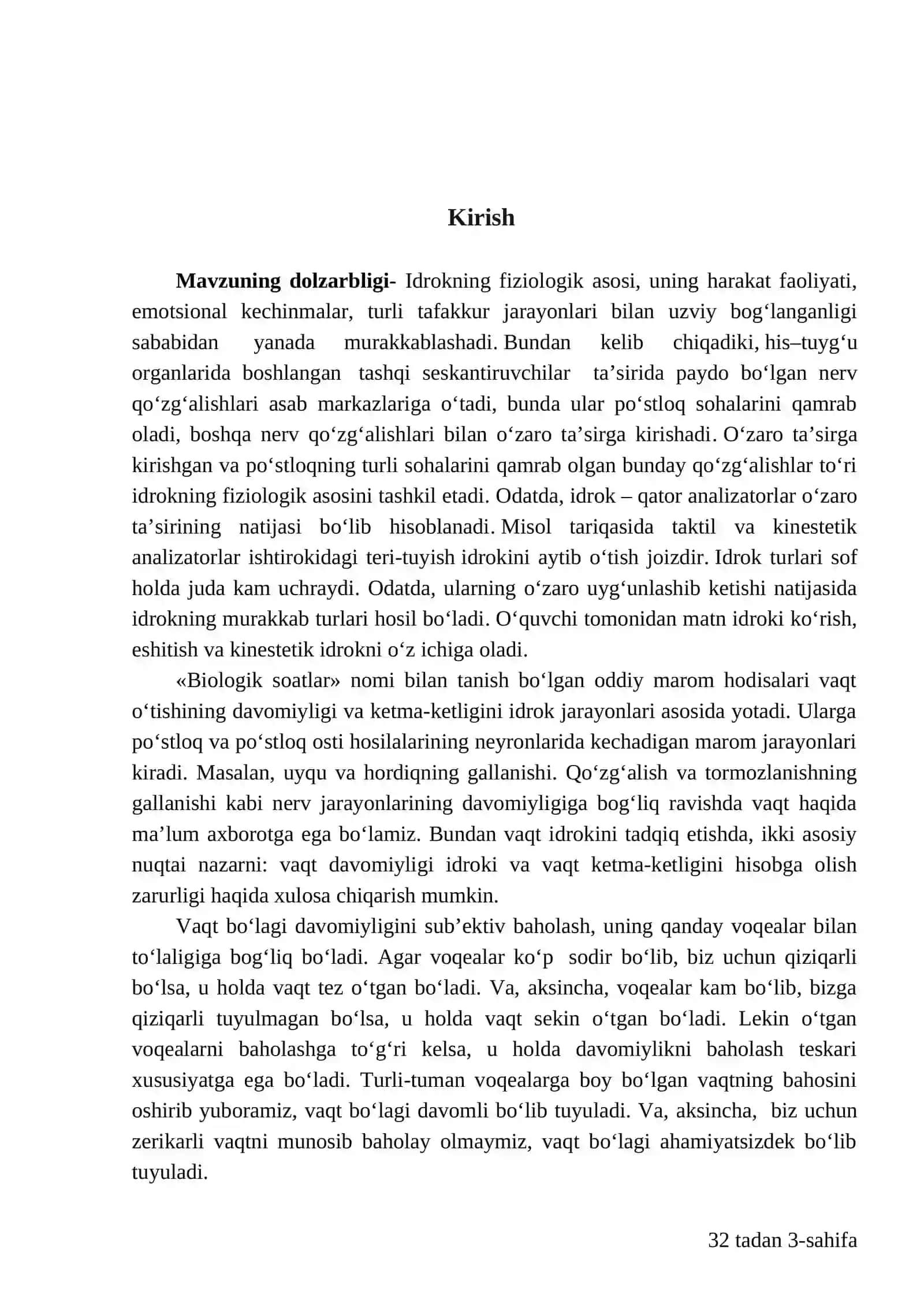 Uch o‘lchamli idrok muammolari 3