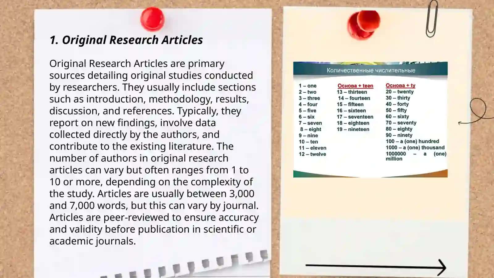 Types of research articles 3