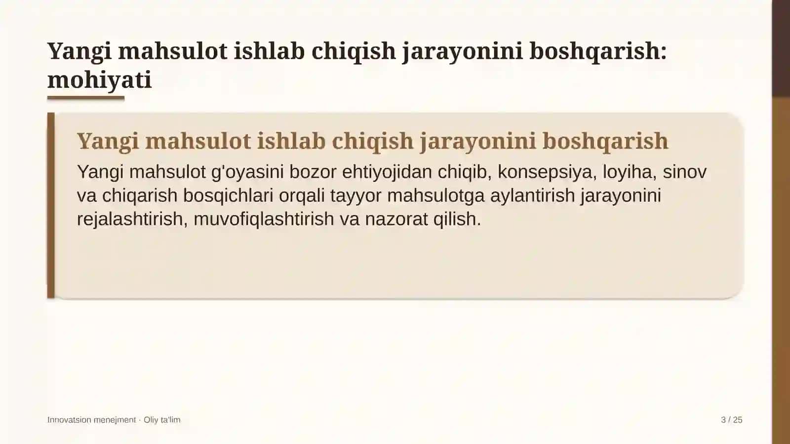 fuqarolik holati dalolatnomalarini yozish organlarida yangi mahsulotlarni ishlab chiqish jarayonini boshqarish 5701 3