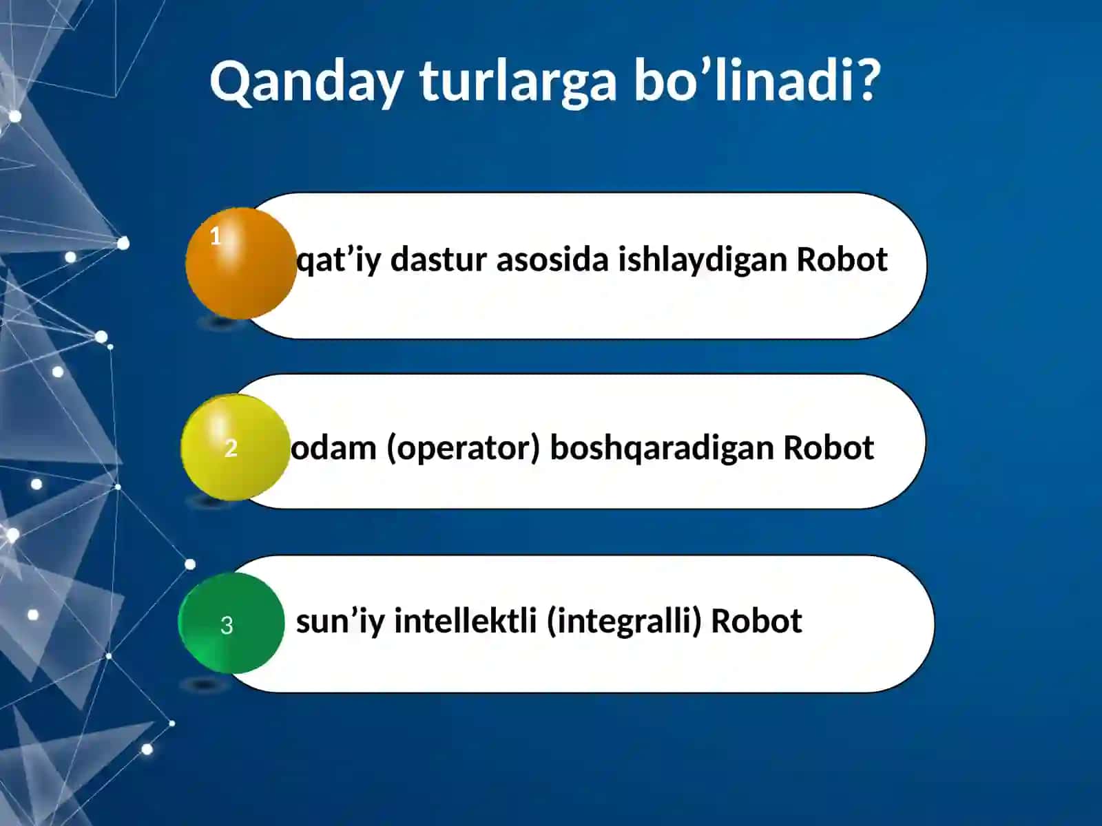 ROBOTOTEXNIKA ASOSLARI 3