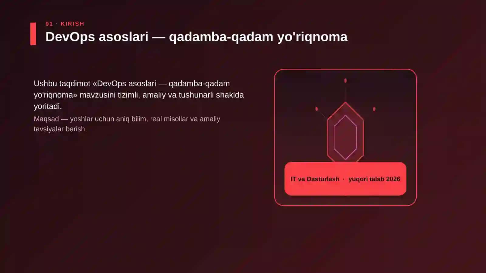 DevOps asoslari — qadamba-qadam yo'riqnoma 3