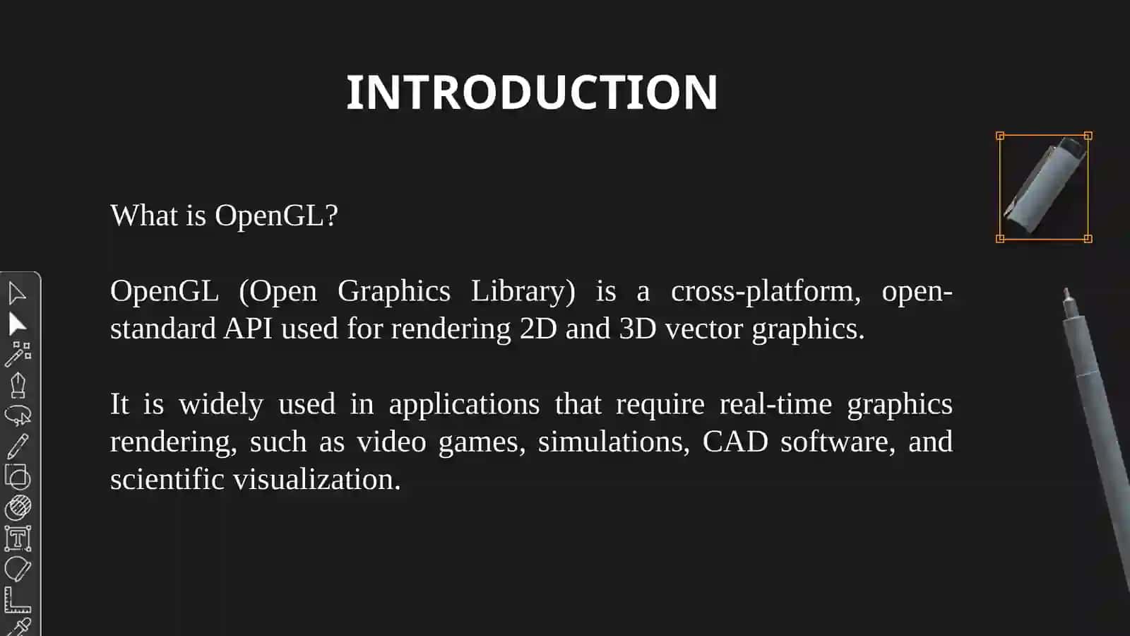 Introduction to OpenGL Graphics Library: Basics and Applications 3
