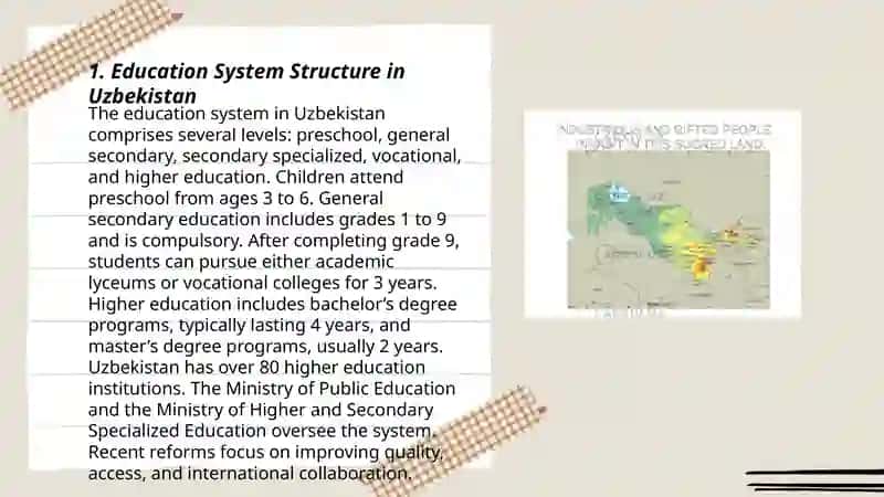 Uzbekistan and it is education systems 3