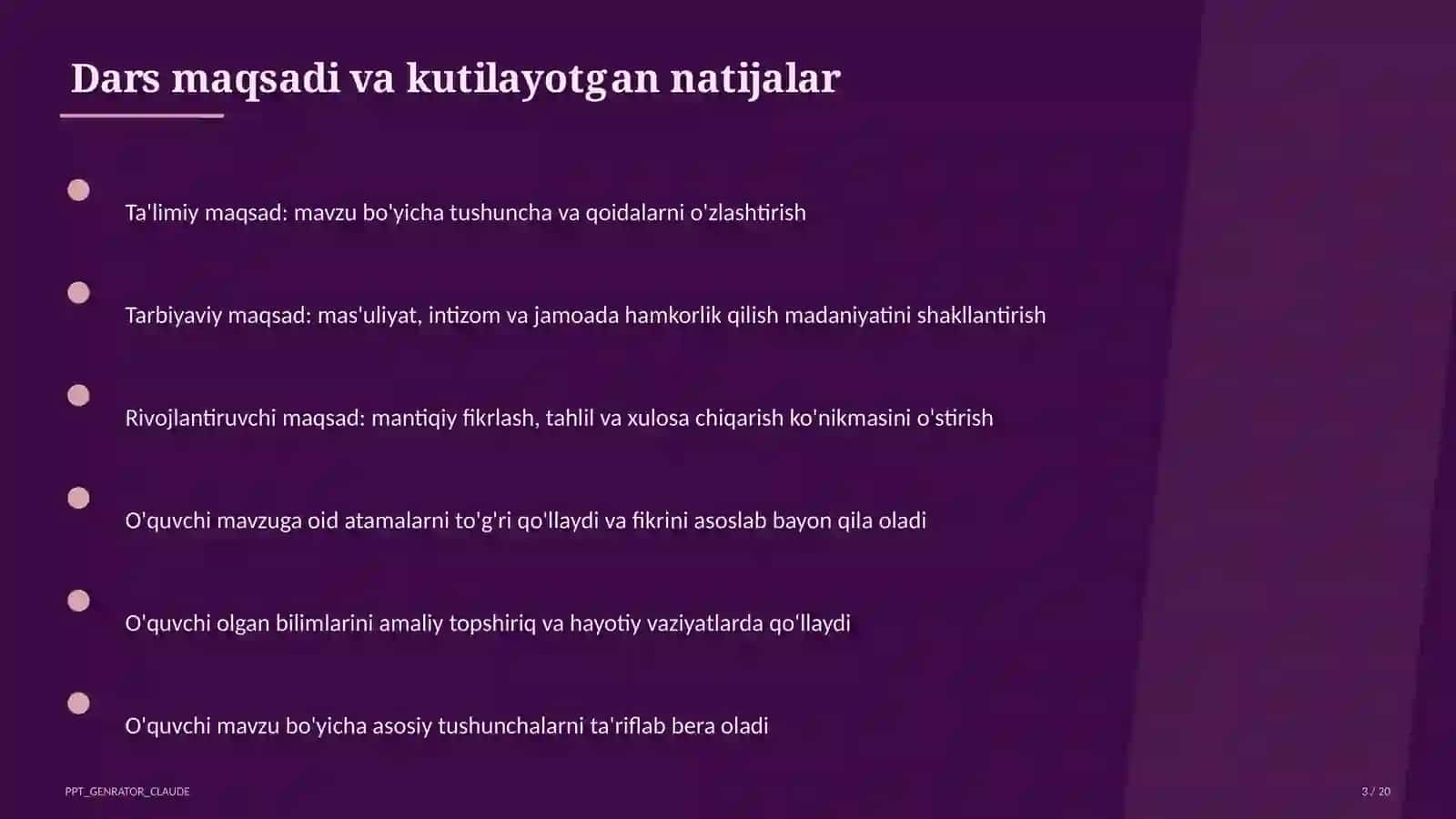 Hosila yordamida funksiyani tekshirish (11-sinf) 3