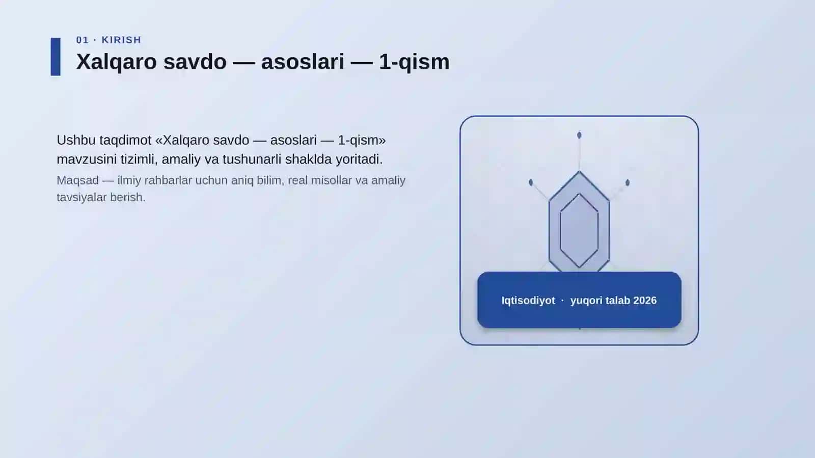Xalqaro savdo — asoslari — 1-qism 3