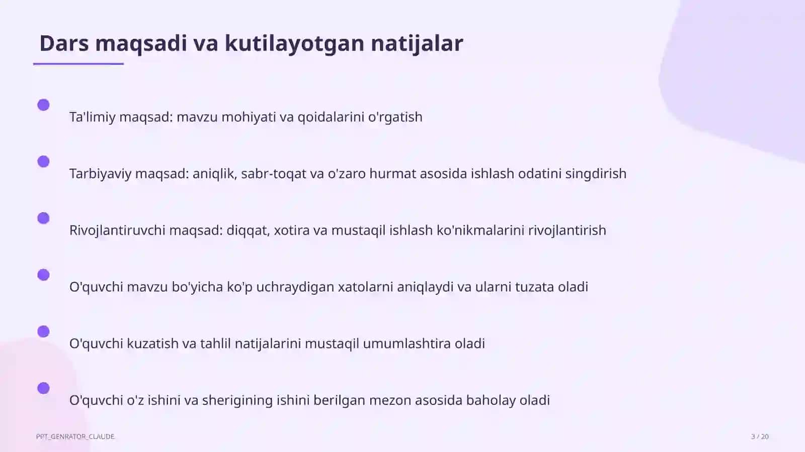 Oddiy kasrlarni qo'shish va ayirish (5-sinf) 3