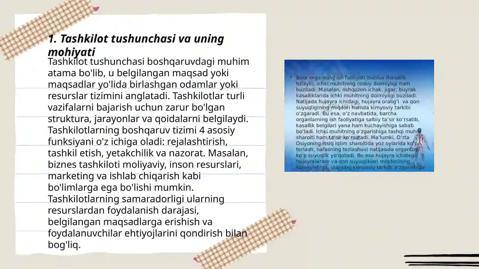 Tashkilot va uning muhiti 3