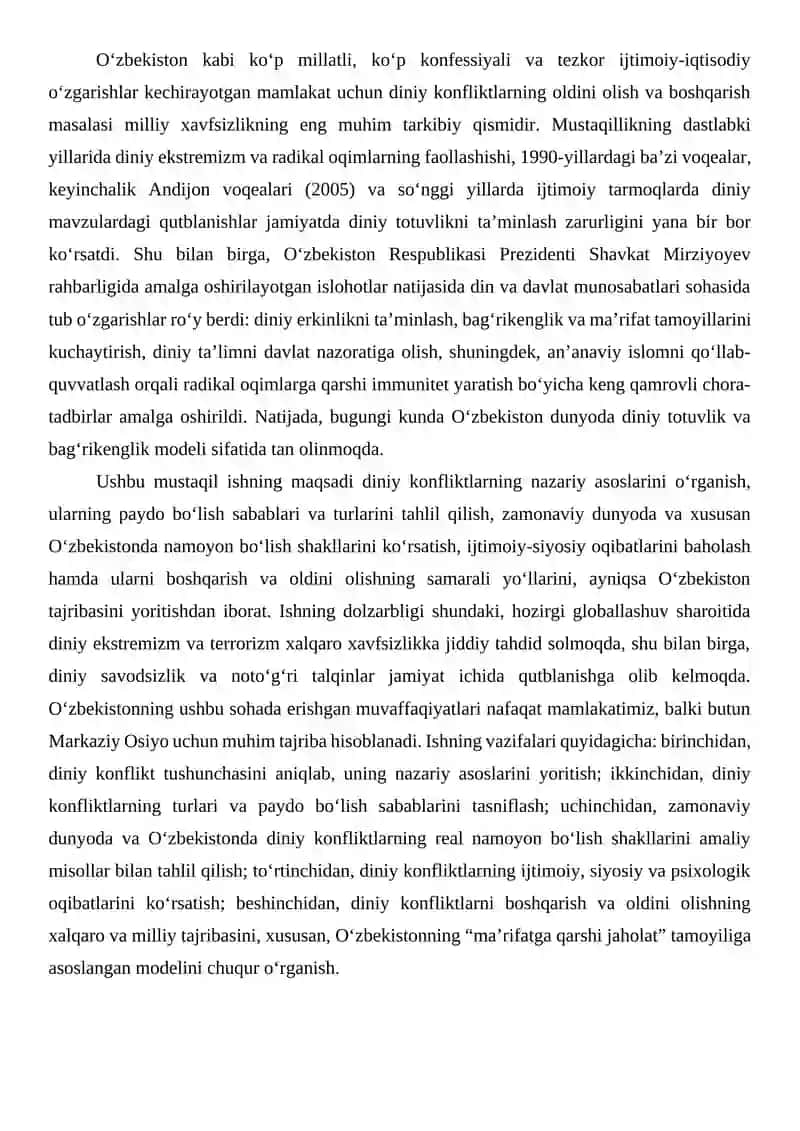 Diniy konfliktlar 3