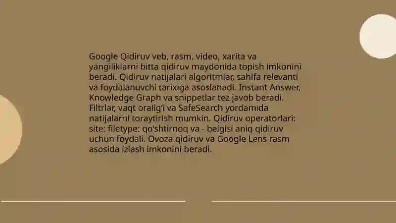 Google Qidiruv 3