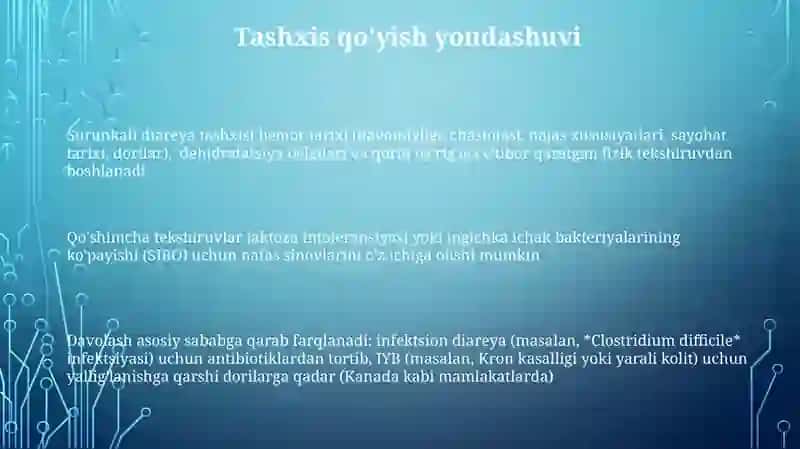Surunkali diareya 3