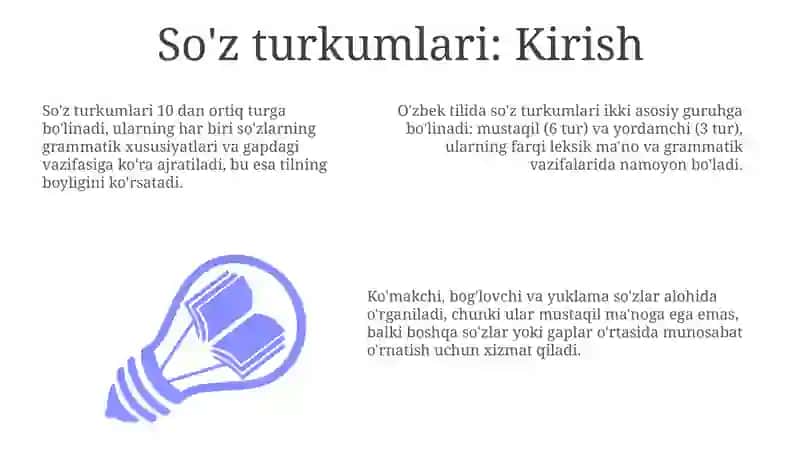 So'z turkumlari 3