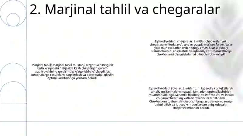 Limitlar Haqida 3