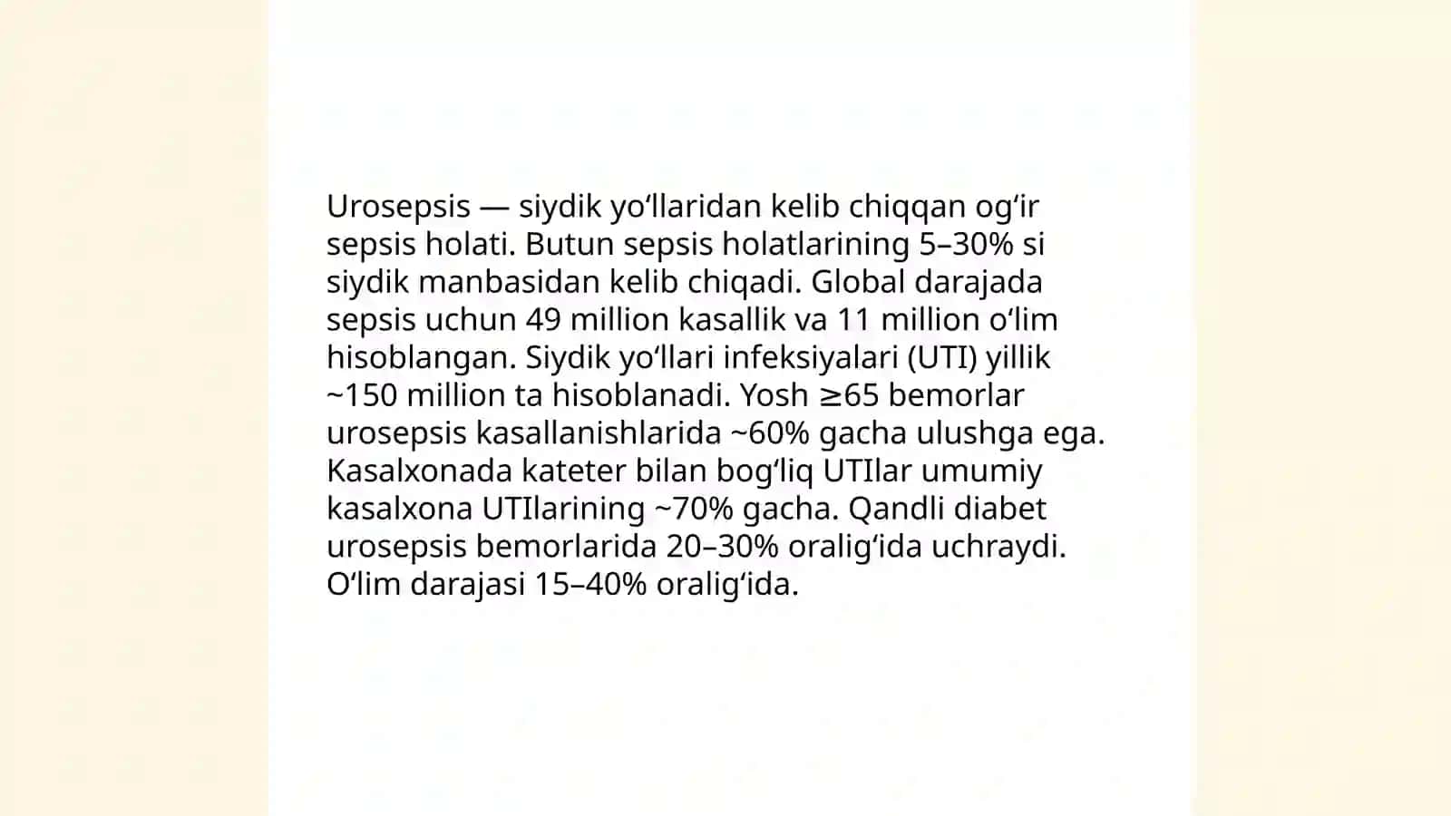 Urosepsis 3