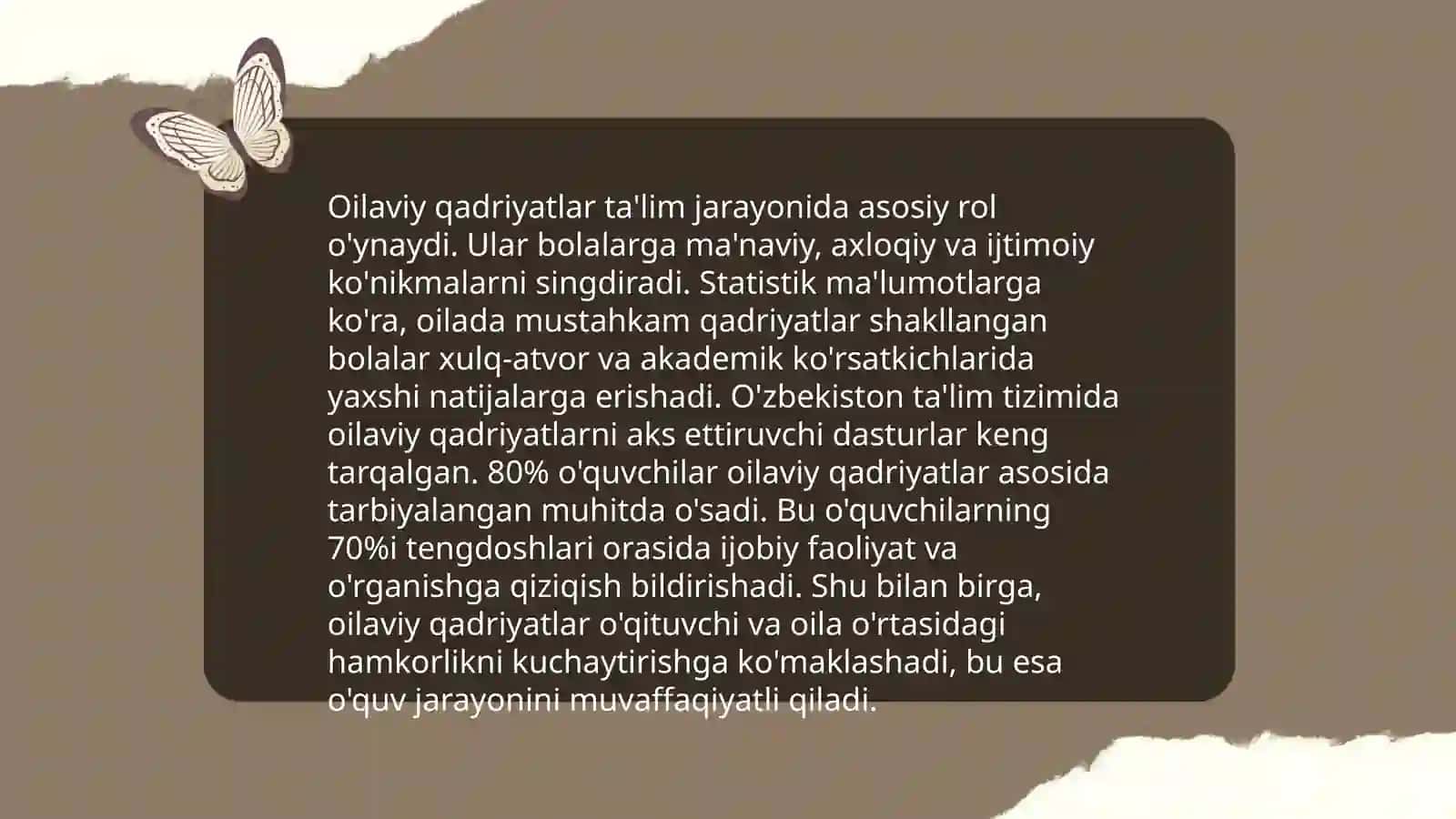 Ta'lim tarbiya jarayonida oilaning o'rni 3