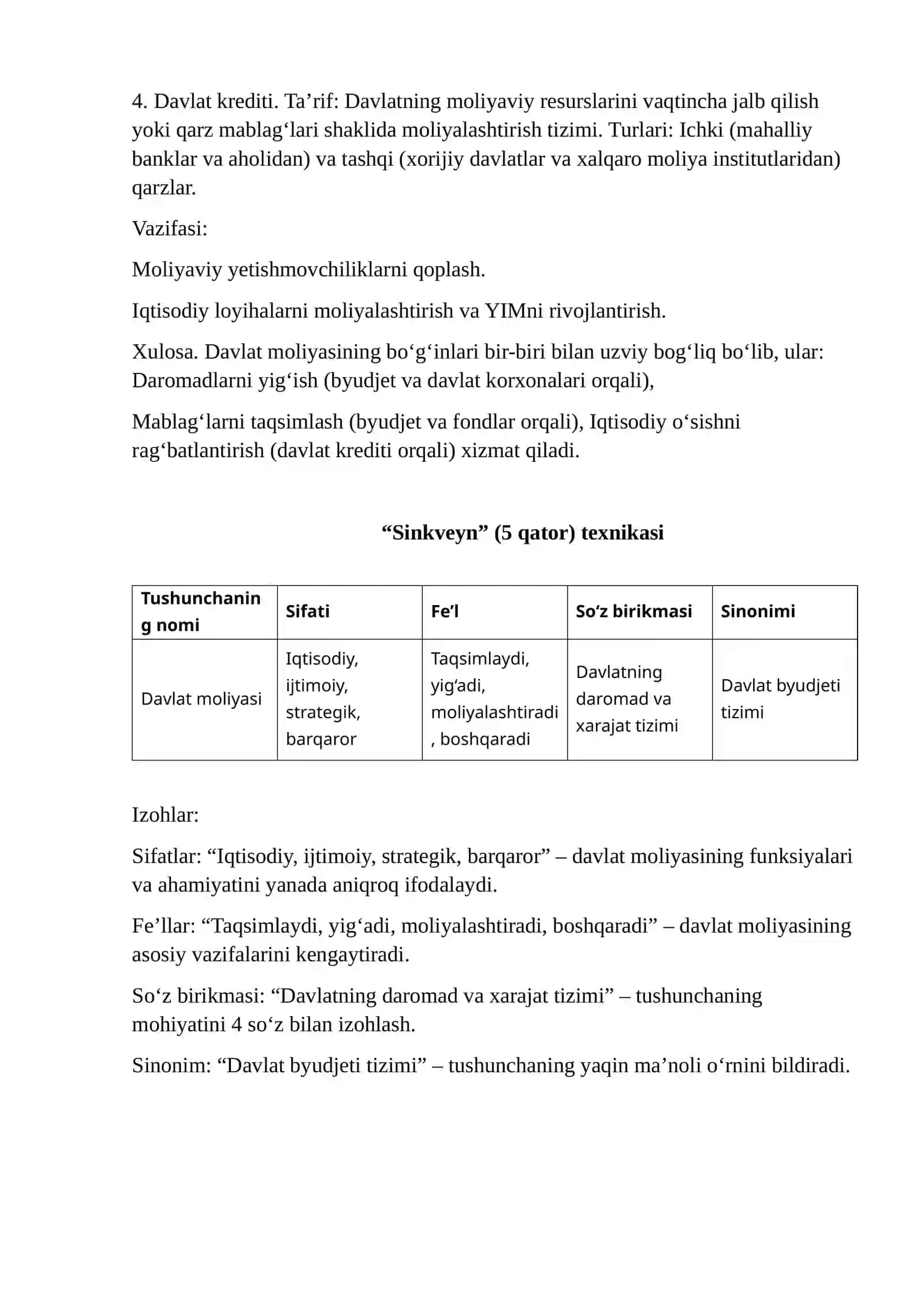 Davlat moliyasi 3