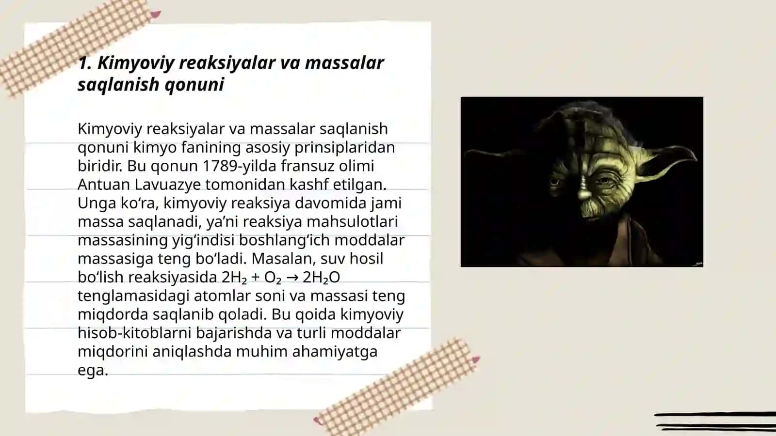 Kimyoda matimatika 3