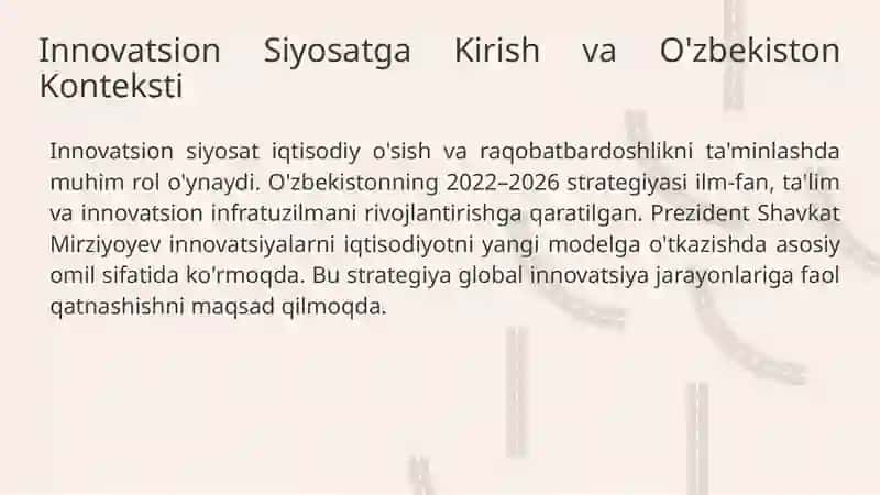 Innovatsionsiyosatni amalga oshirish usullari 3