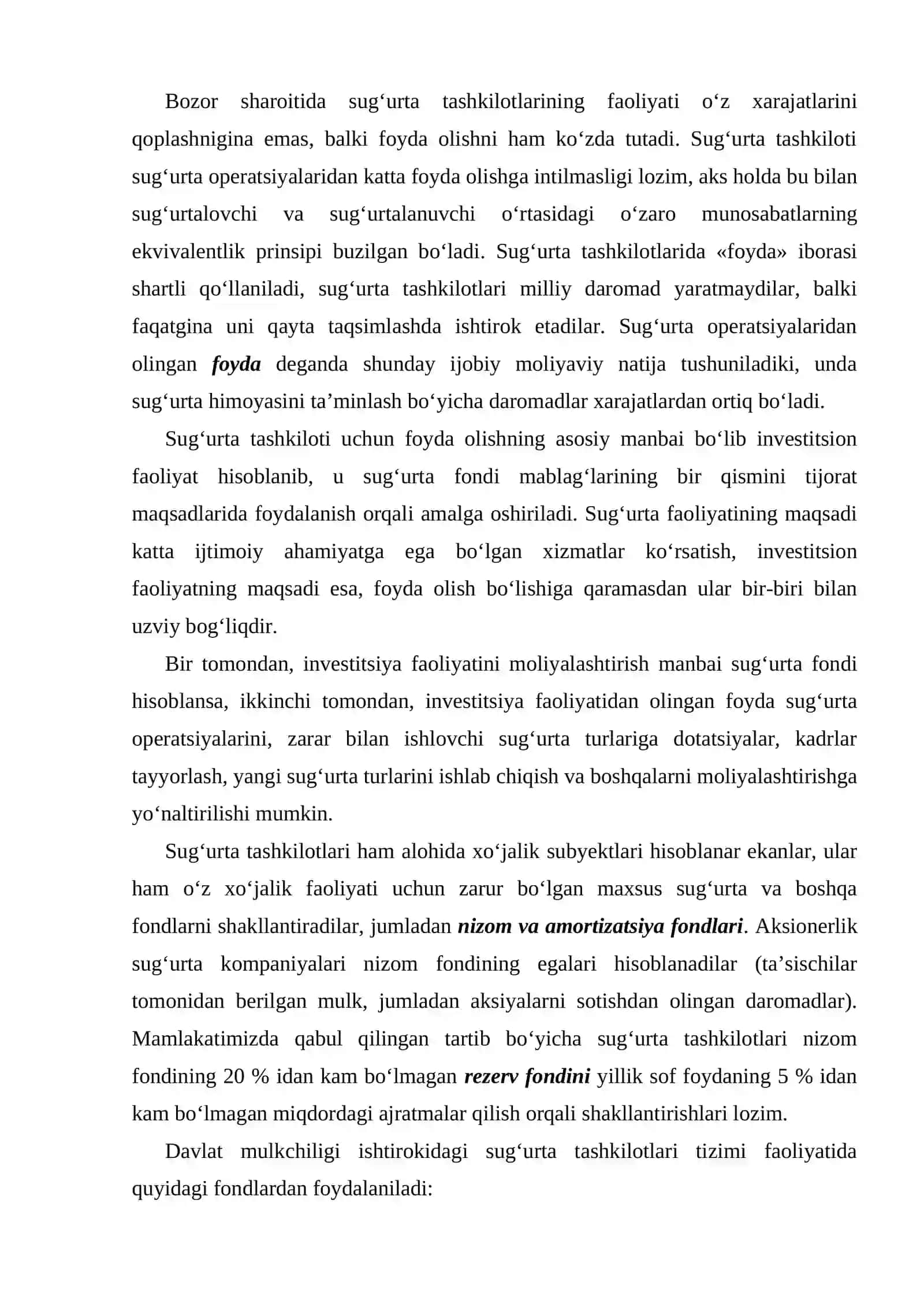 Sug‘urta kompaniyasining moliyasi 3