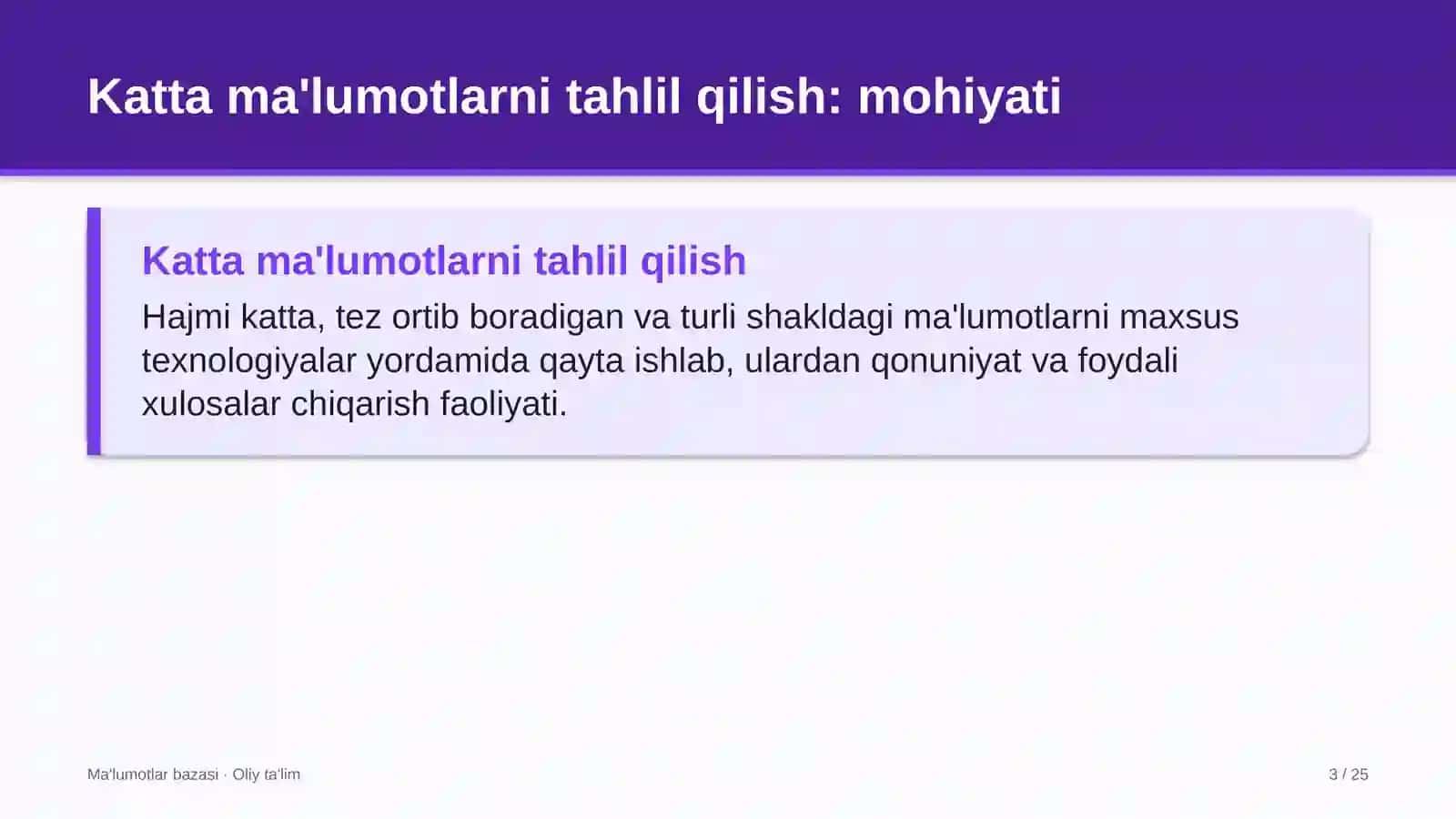 Frilans platformalarida katta ma'lumotlarni tahlil qilish 3