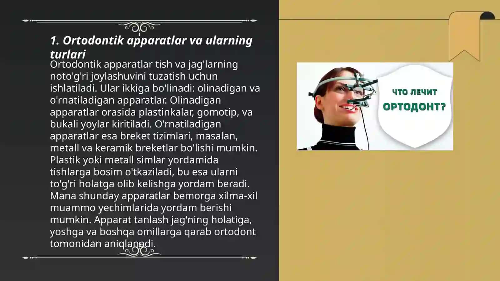 Ortodontik apparatlar 3