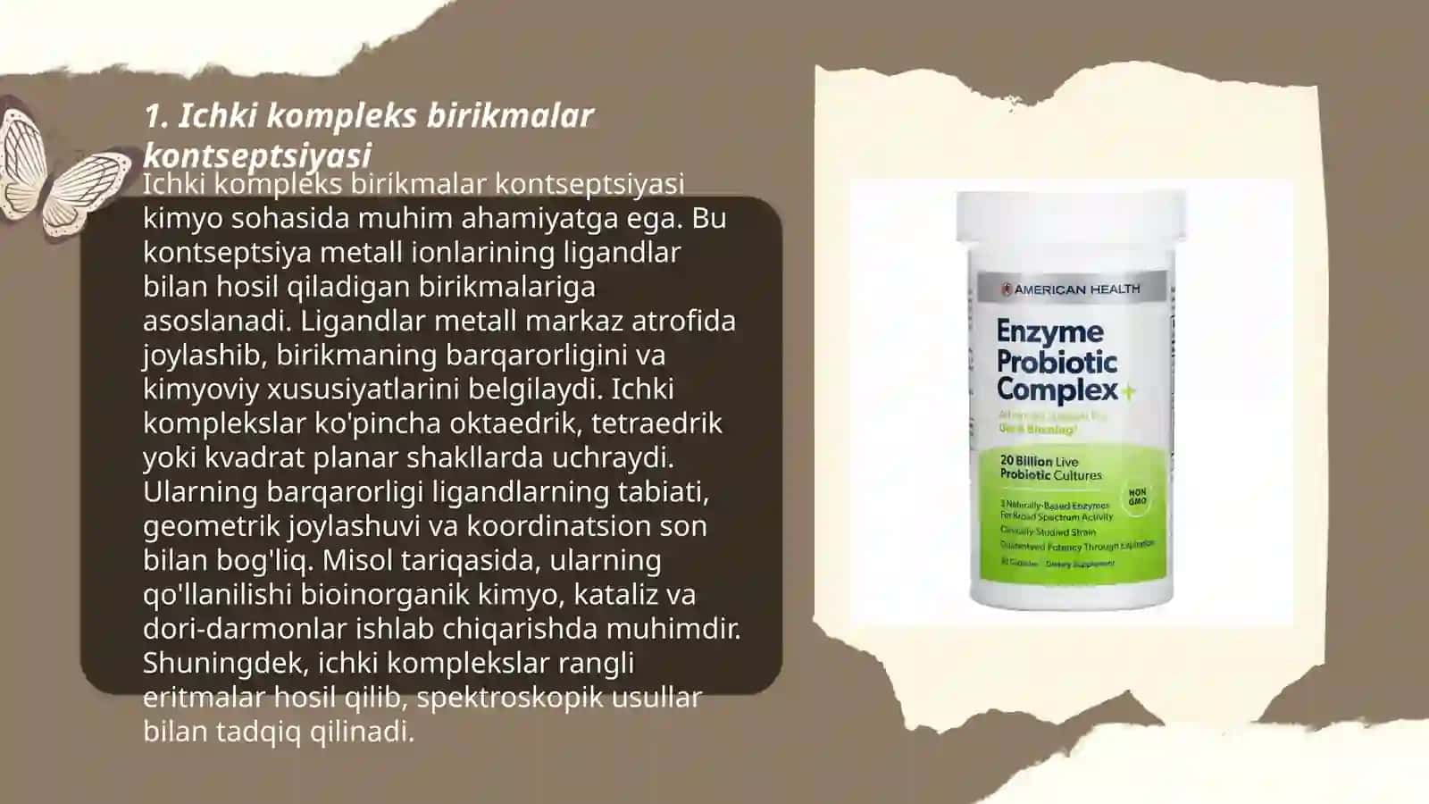 Ichki kompleks birikmalar 3
