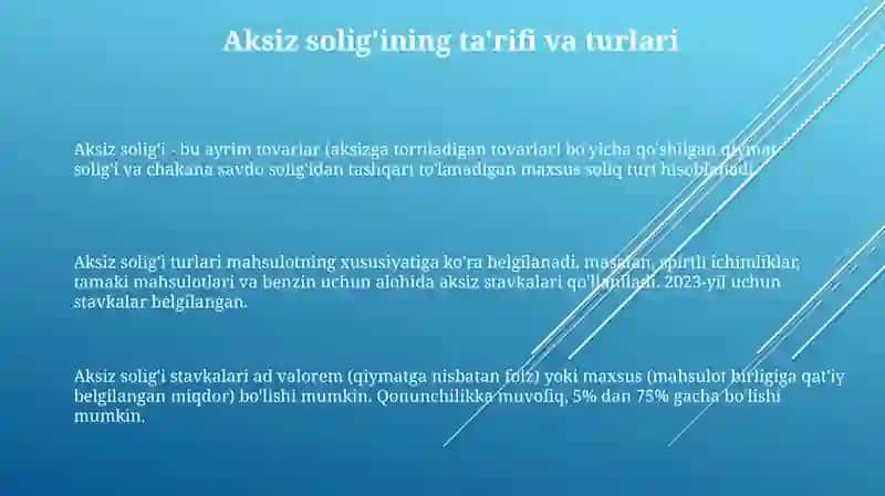 Aksiz solig'i 3