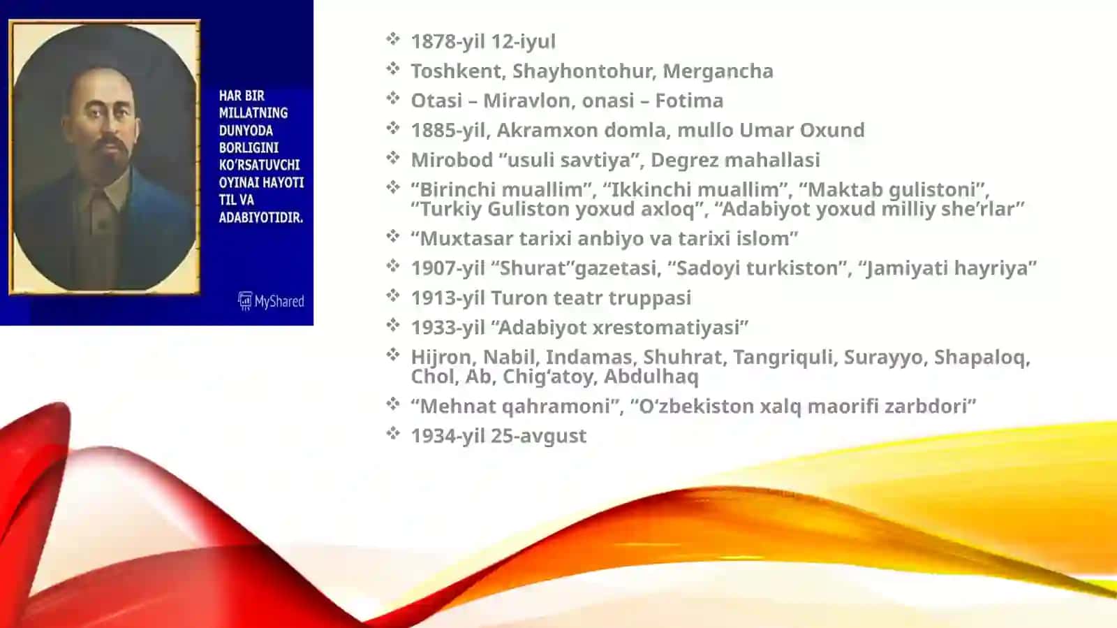 Abdulla Avloniy she’riyati 3