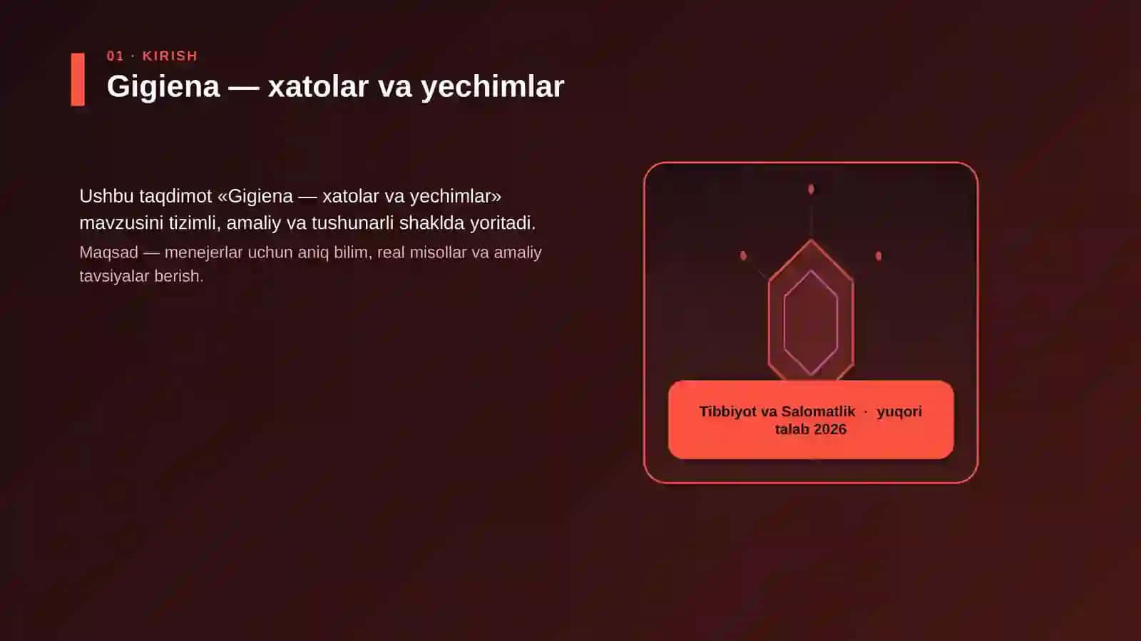 Gigiena — xatolar va yechimlar 3