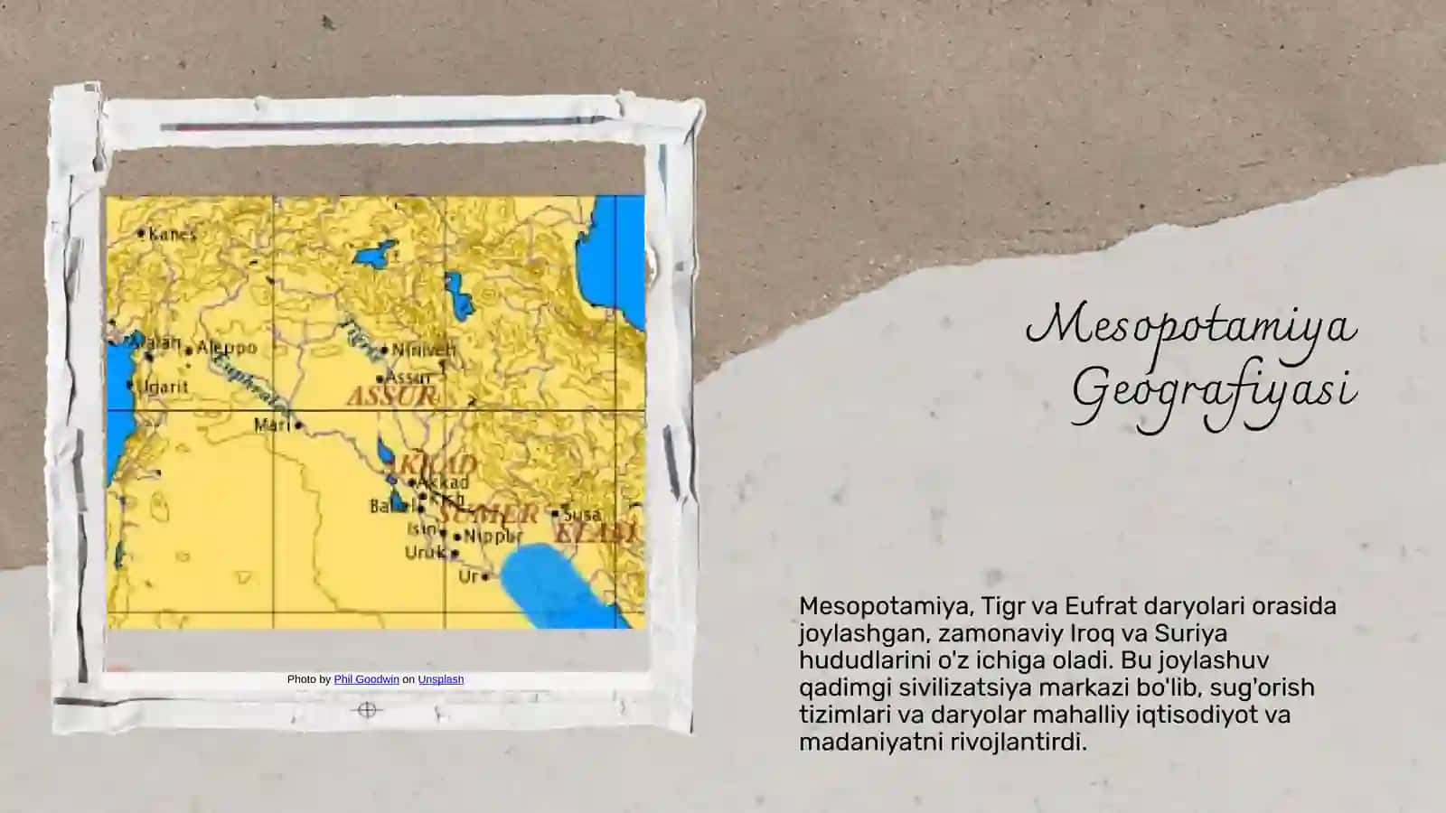 Mesopotamiya  Geografiyasi 3