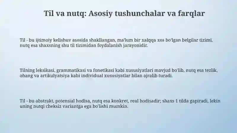 Til va nutq haqida tushuncha 3