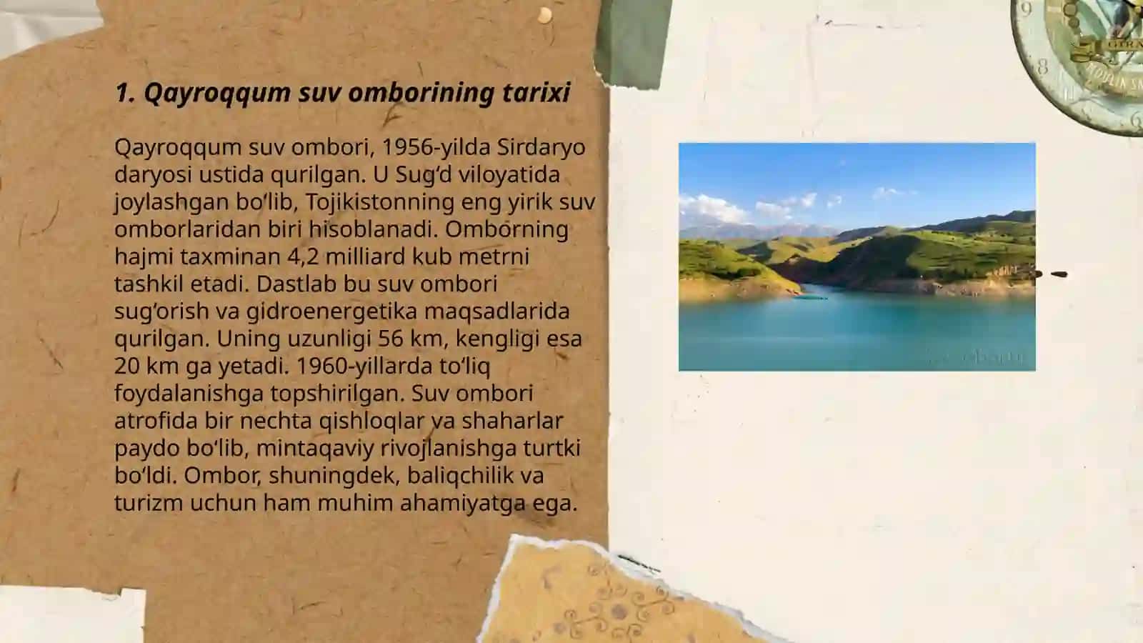 Qayroqqum suv ombori 3