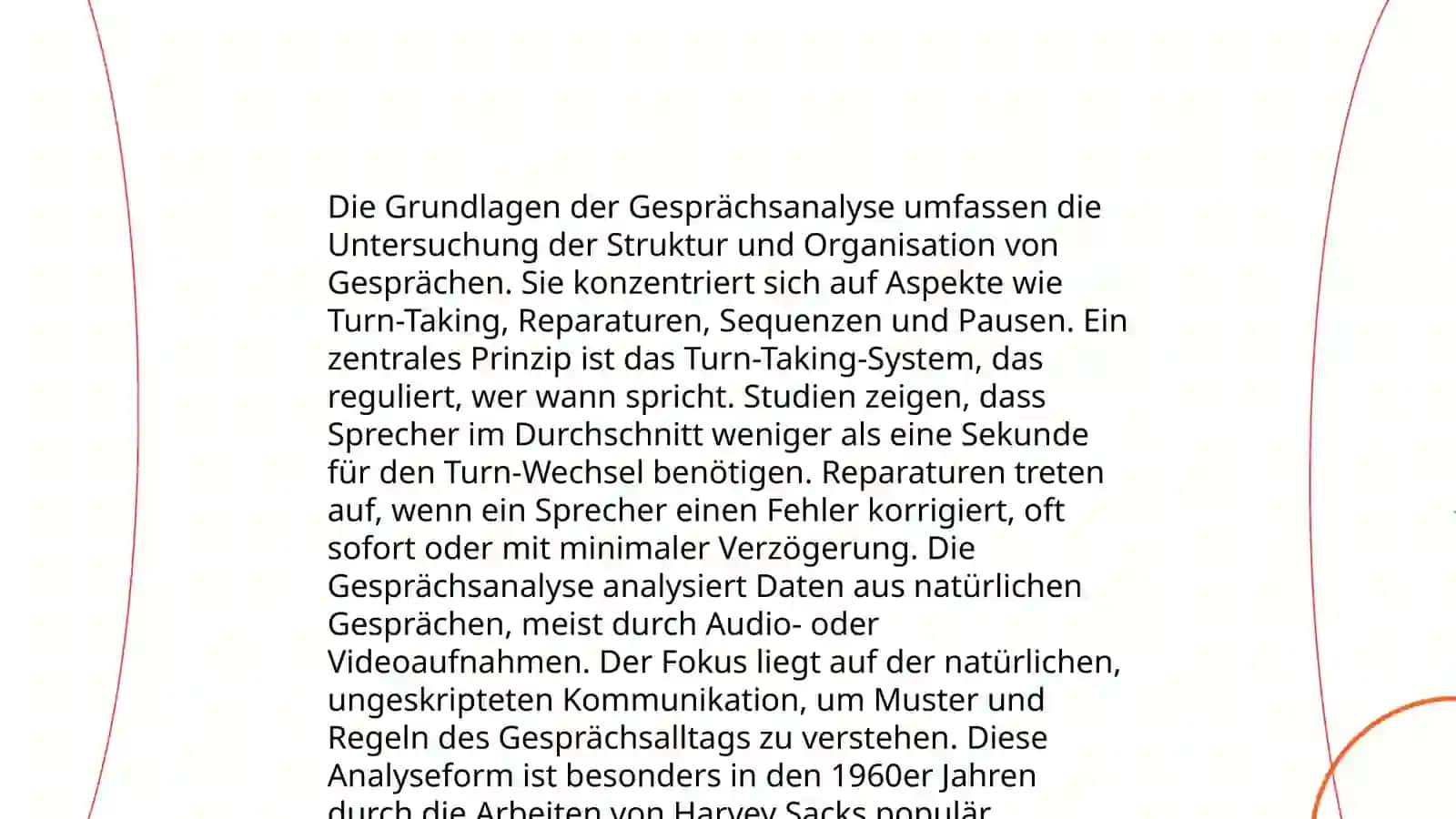 Grundlagen der Gesprächsanalyse 3