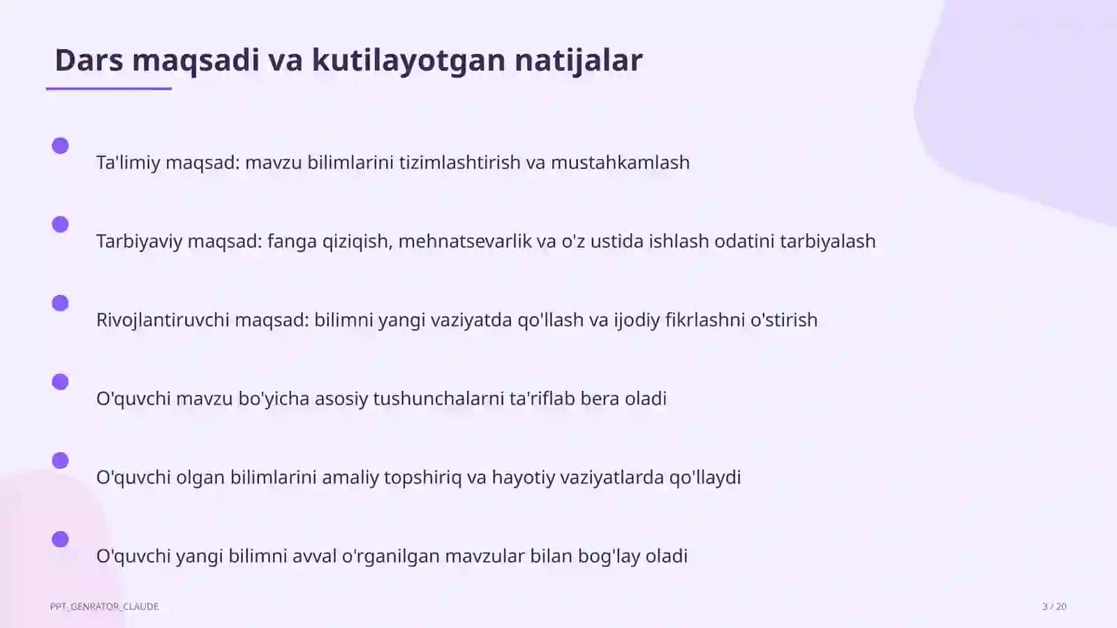 Hosila va uning geometrik ma'nosi (11-sinf) 3