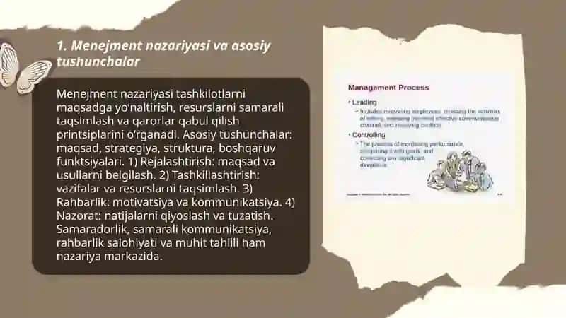 Presentation about manegment 3
