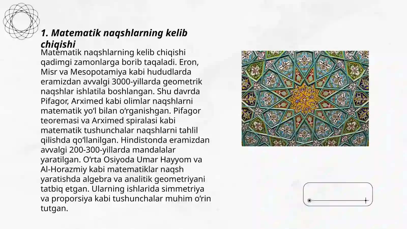 Matematik naqshlar 3
