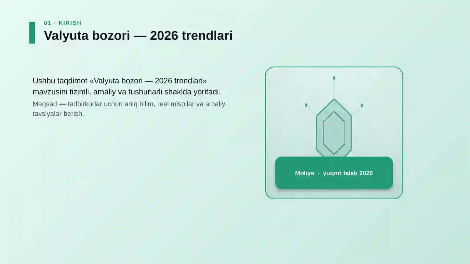 Valyuta bozori — 2026 trendlari 3