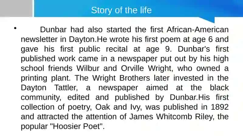 Paul Laurence Dunbar 3