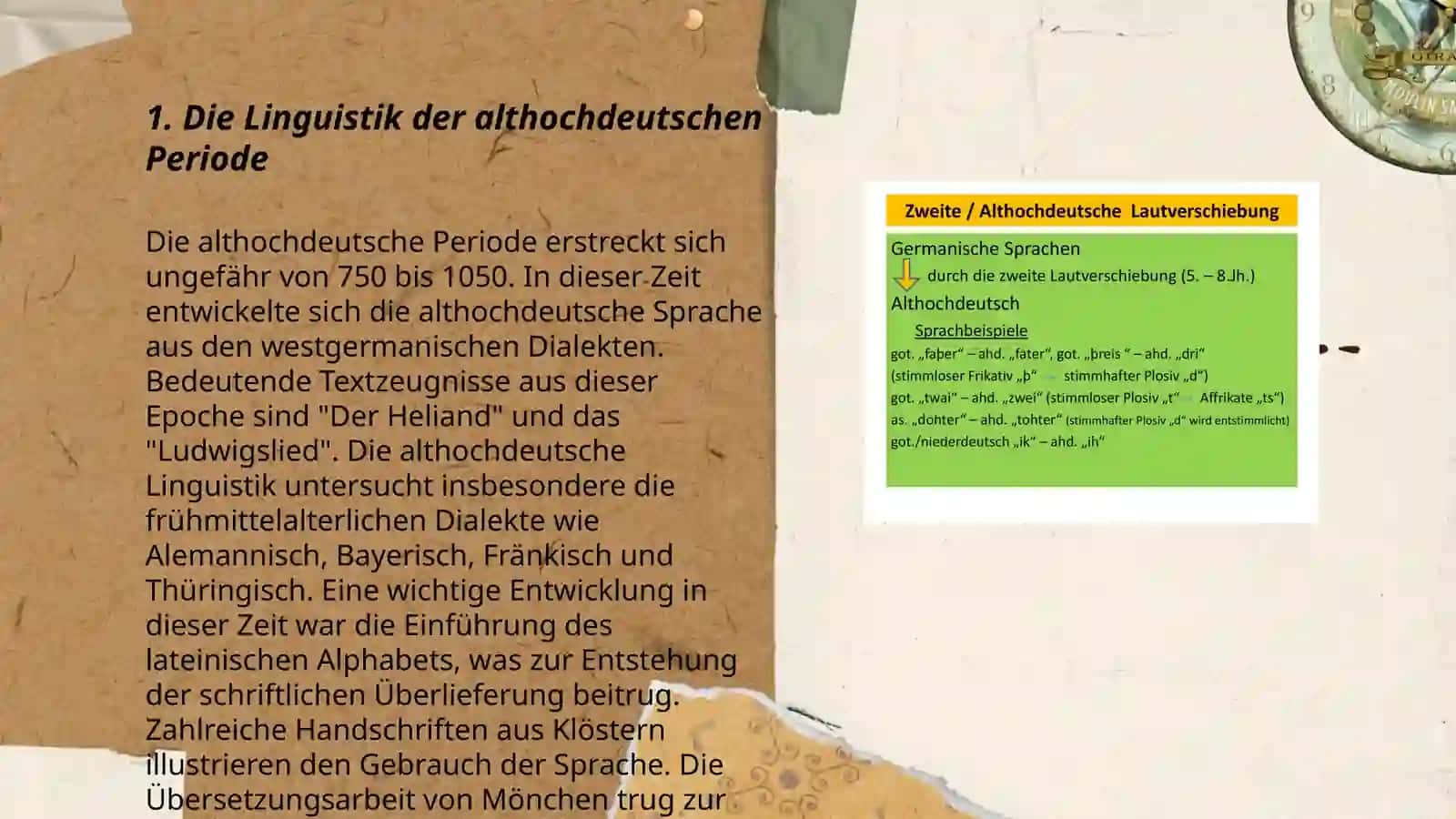 Die althochdeutsche Periode 3