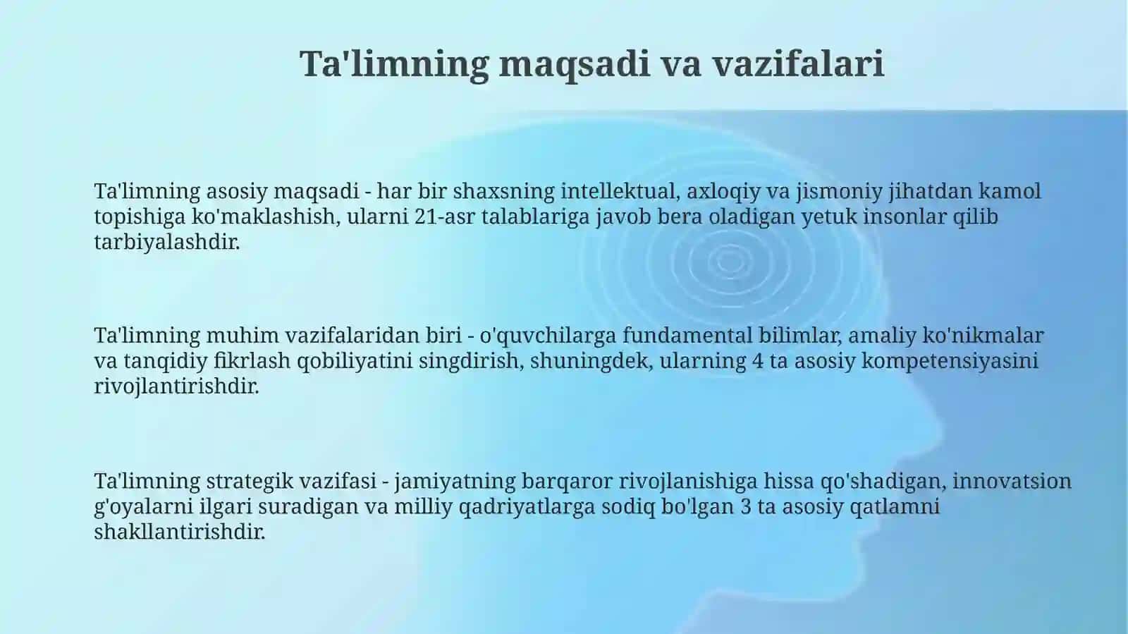 Tarbiyafaninioʻzigaxosliklari 3