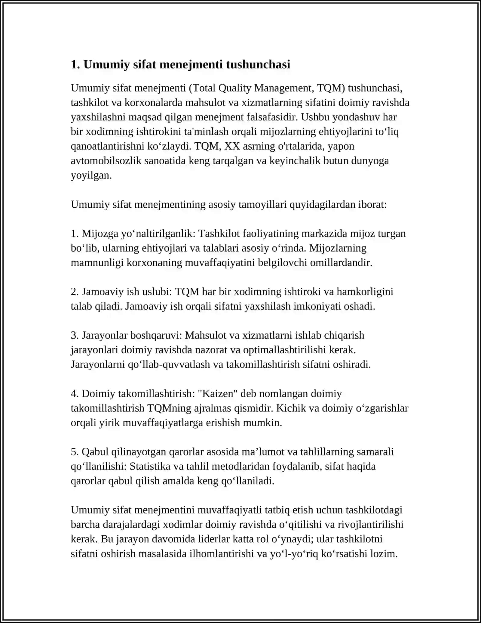 TOTAL QUALITY MANAGMENT 3