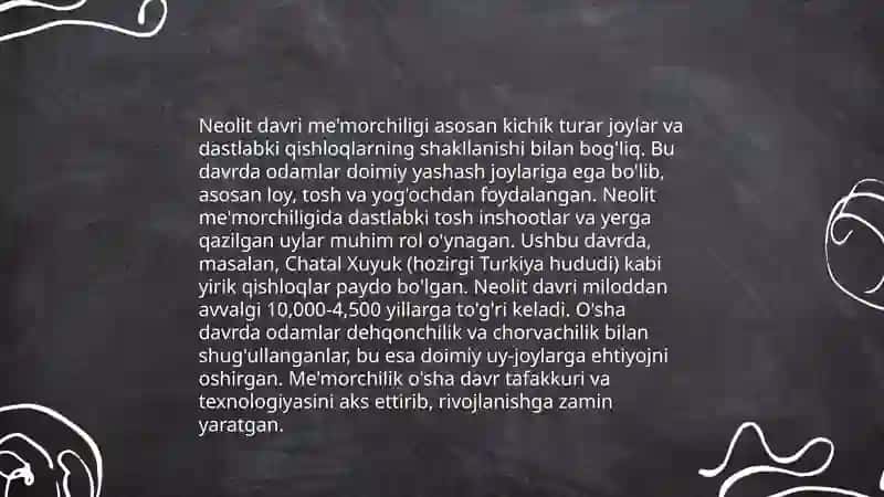 Neolit davri yodgorliklari 3