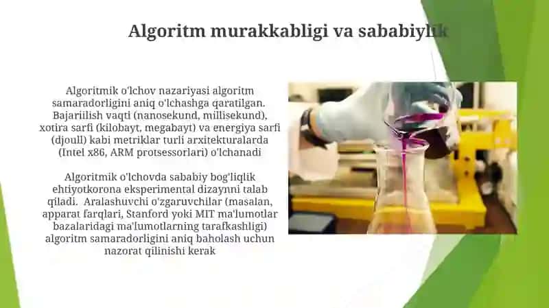 O‘lchashlarning algoritmik nazariyasi 3